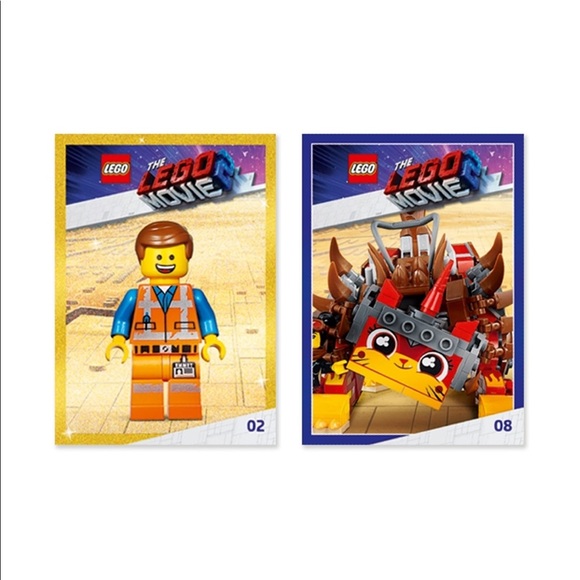 New 3 Pack THE LEGO® MOVIE 2™ Trading Card Packs! - Picture 4 of 7